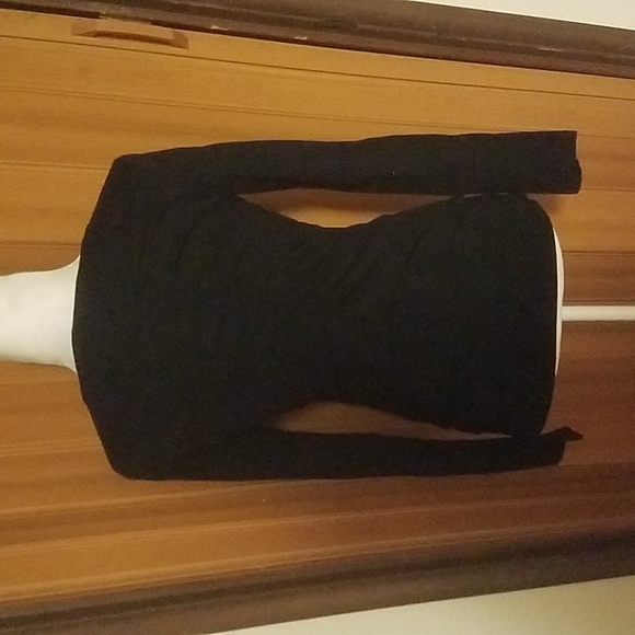 YAGI LONG SLEEVE RHINESTONE FLORAL TSHIRT - Picture 3 of 5